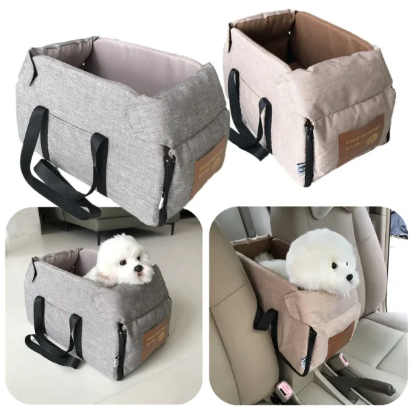 Dog  Car Seat Bed Portable Carrier