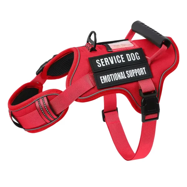 Service Dog Harness Reflective Straps Patches