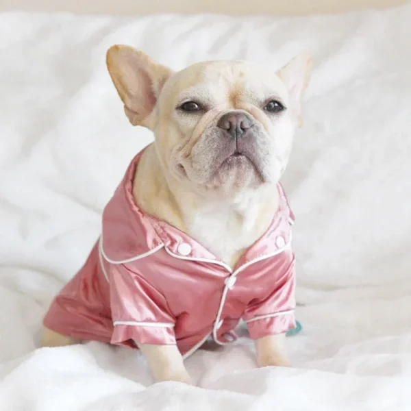 Soft Silk French Bulldog Pajamas