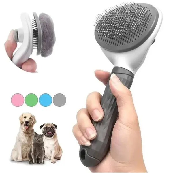 Dog  Self Cleaning Pet Hair Remover Brush