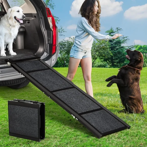 Portable Outdoor Dog Car Ramp Up to 250 LBS