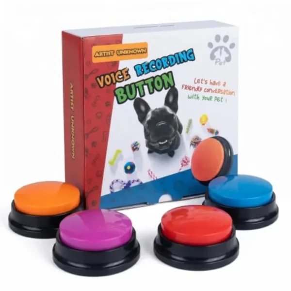 4 Color Voice Recording Communication buttons