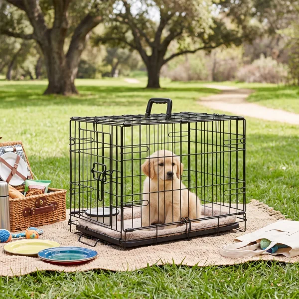 Puppy's first crate18 Inch Single Door Dog Crate